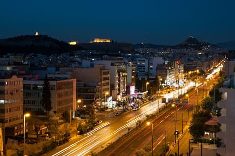 Athenaeum Smart Hotel, Aerial view