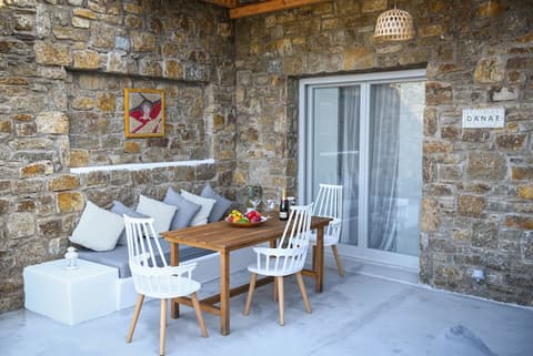Myconian Crown Suites, Terrace/patio