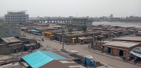 Benin Hotel Terminus, View from property