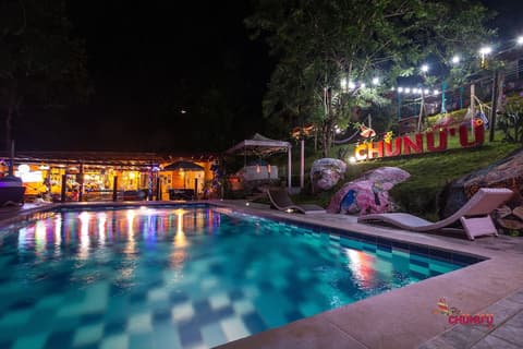 Chunuu Hostal y Glamping Minca, Living area