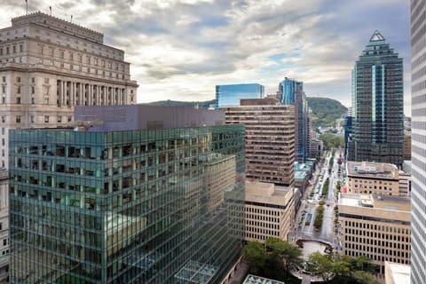 Fairmont The Queen Elizabeth Gold Experience, View from room