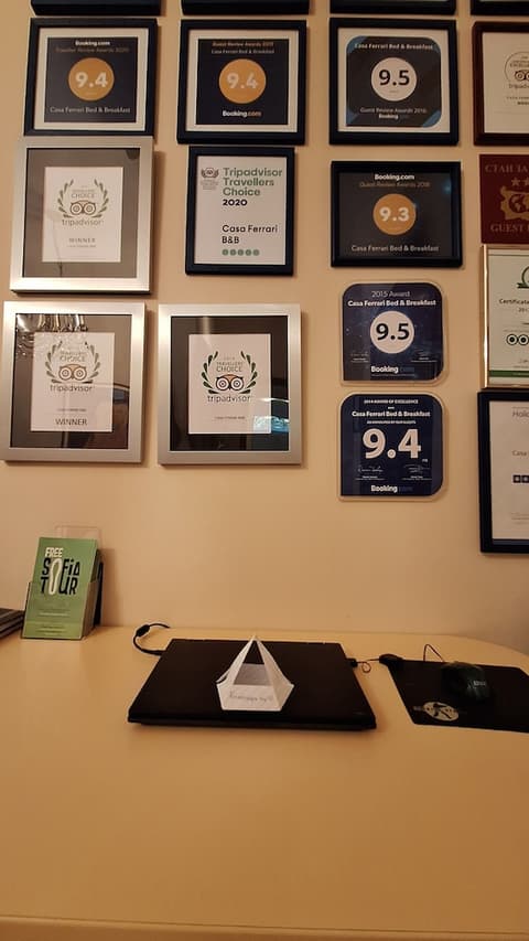 Casa Ferrari B & B, Lobby