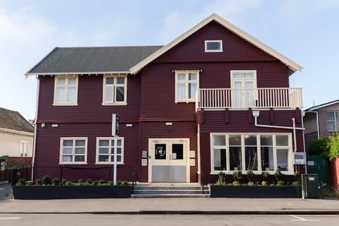Haka House Christchurch, Front of property
