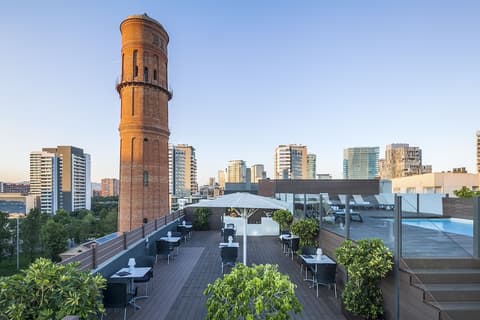 Hotel Attica21 Barcelona Mar, Terrace/patio