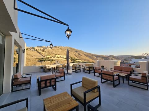 Edom Hotel, Rooftop terrace