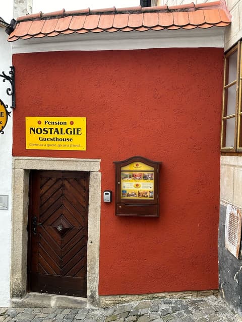 Pension Nostalgie - Minihotel, Exterior