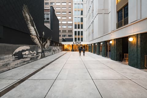 A-STAY Antwerpen, Exterior