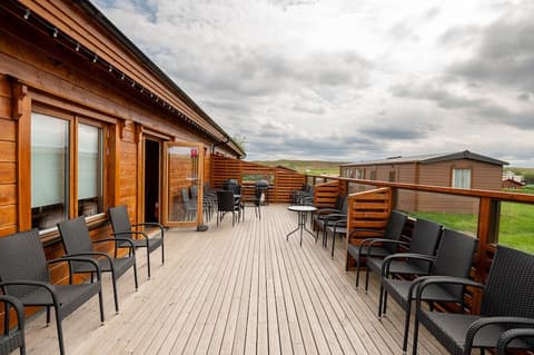 Glaðheimar Guesthouse, Terrace/patio
