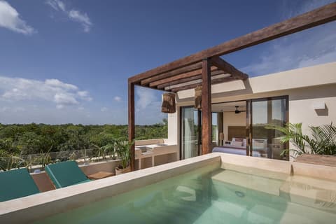 Copal Tulum Hotel, Private pool