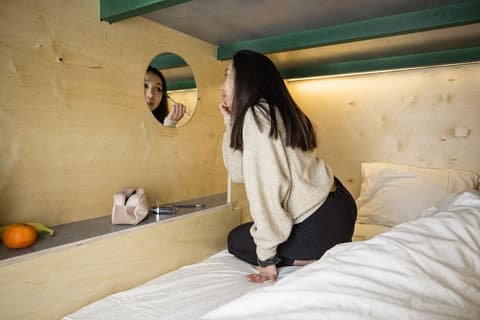 Green Marmot Capsule Hotel Zurich, Room