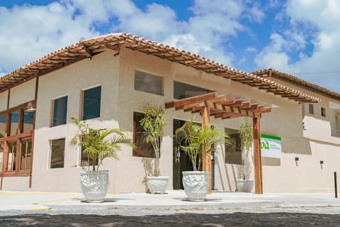 Pousada Porto Da Barra, Front of property