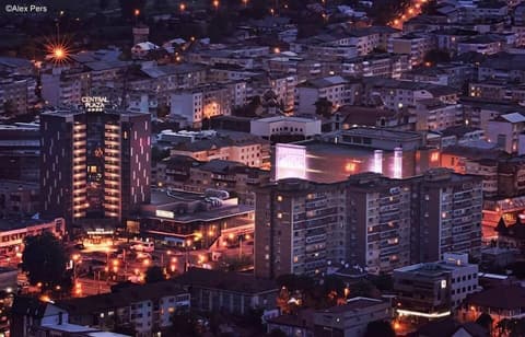 Central Plaza Hotel, Aerial view