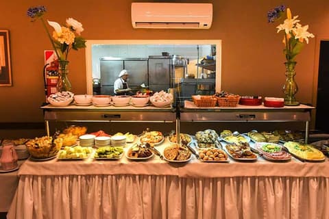 Crans Montana Hotel, Breakfast buffet