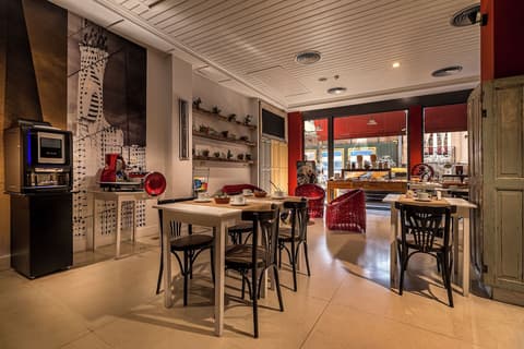 Patios de San Telmo, Breakfast area