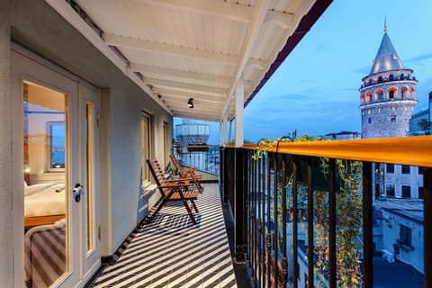 World House Boutique Hotel Galata, Balcony