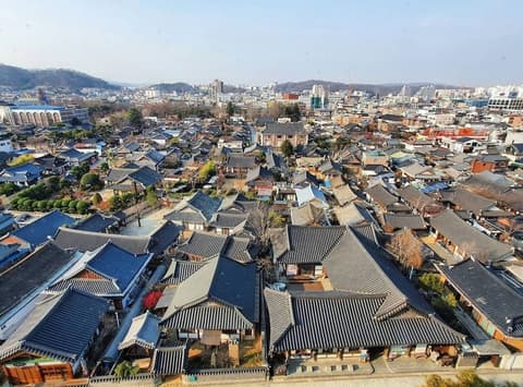 Lahan Hotel Jeonju, View from room