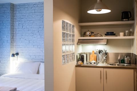 Harmony Studios by halu! Apartments, Private kitchenette