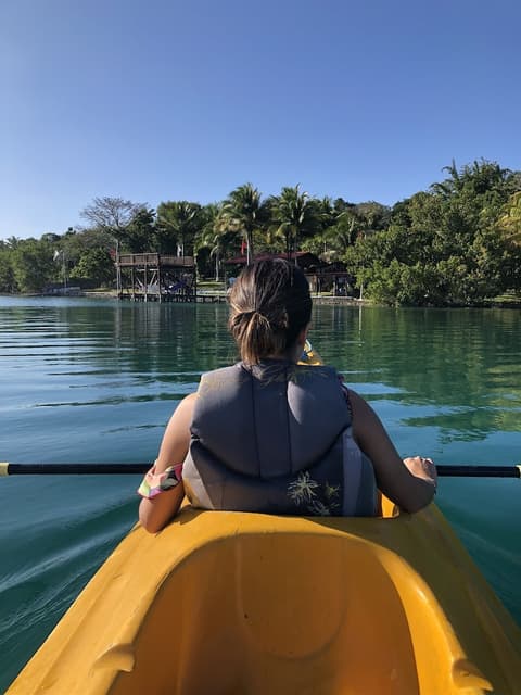 Coras Place Bacalar Lagoon Front
