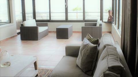 Atlantic Villa Boutique Guesthouse, Living area