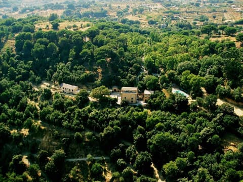 Torre di Renda, Aerial view