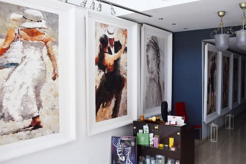 Sun Hall Beach Hotel Apts., Interior entrance