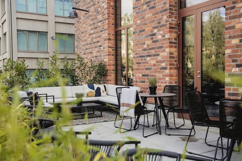Home Hotel Tapetfabriken, Terrace/patio