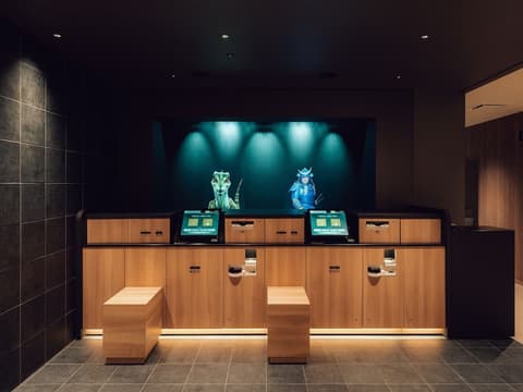 Henn na Hotel Premier Sendai Kokubuncho, Reception