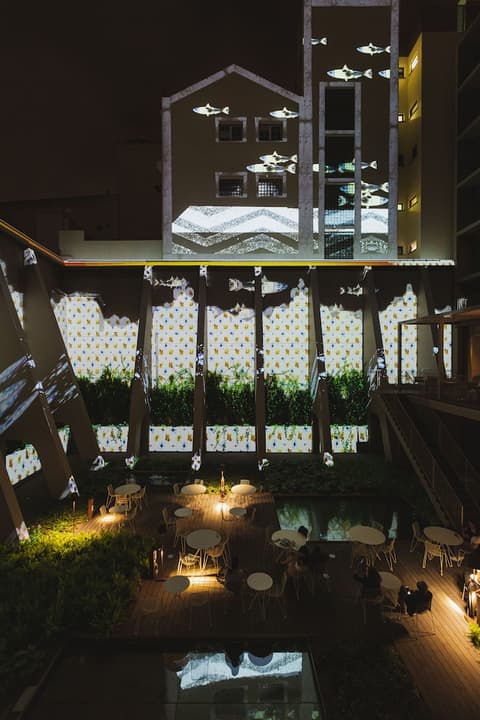 Lumen Hotel & The Lisbon Light Show, View from room