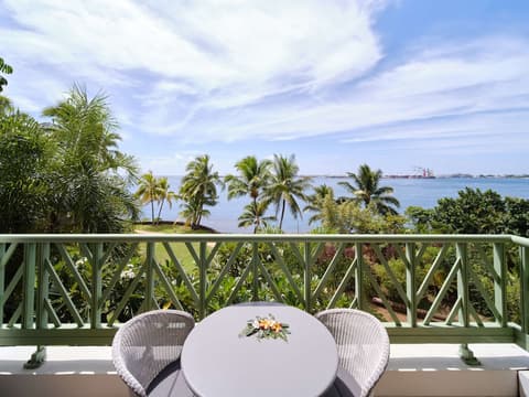 Hilton Hotel Tahiti, View from room