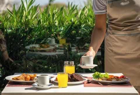 Mitsis Bali Paradise, Breakfast buffet