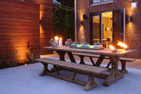 Blue Mansion Hotel, Outdoor dining