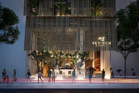 Sky Gem Hotel Sora, Front of property