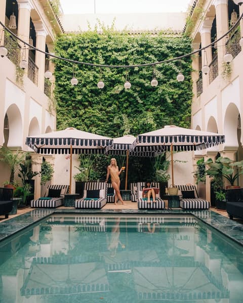 Riad Nashira & Spa, Outdoor pool