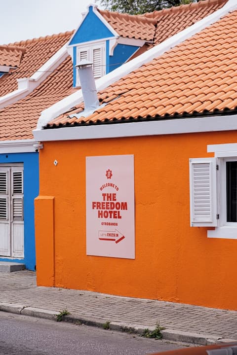 The Freedom Hotel, Exterior