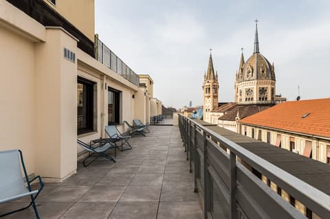 CX Turin Marconi, Rooftop terrace