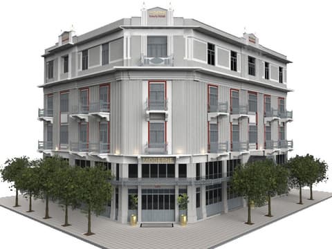 Modern Luxury Hotel, Front of property