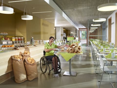 Green City Hotel Vauban, Breakfast area