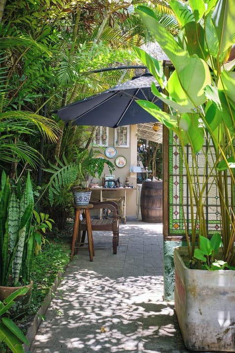 Pousada Pontal Gardens, Interior entrance