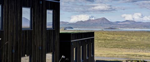 Hótel Laxá, View from room