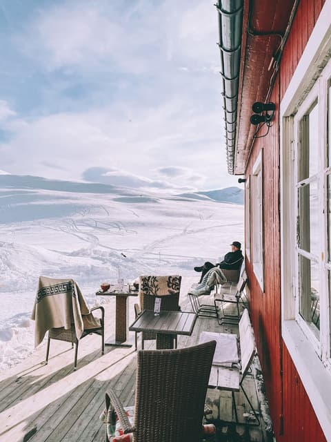 Bygdin Fjellhotell, Terrace/patio