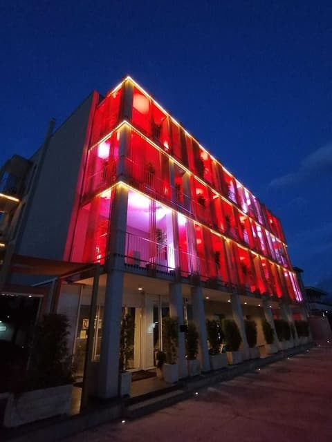 X Business, Front of property