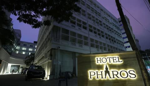 Pharos Hotels, Property entrance