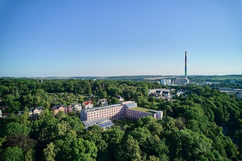 co56 Hotel Chemnitz, Aerial view