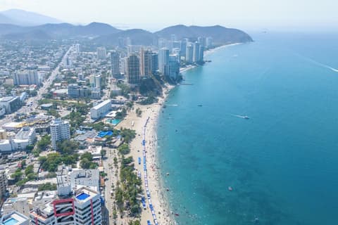 Hotel Marco Polo Rodadero, Beach
