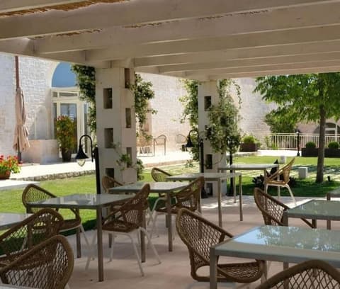 Masseria Paretano, Breakfast area