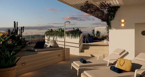 Sercotel Rosaleda Málaga, Terrace/patio