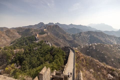 Walking the Great Wall of China