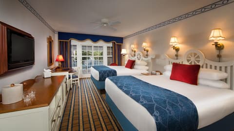 Disney's Yacht Club Resort, Guest room