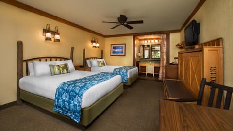 Disney's Port Orleans Resort Riverside, Guest room