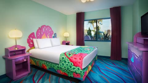 Disney's Art of Animation, Guest room